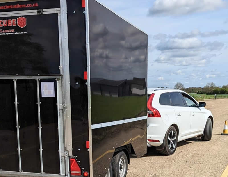 Category B+E – Car & Trailer Training in Norfolk